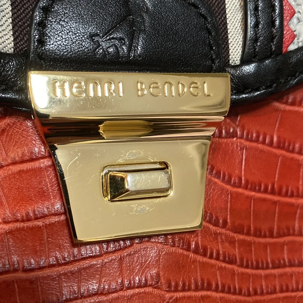 NWOT Henri Bendel handbag genuine leather - Picture 12 of 12